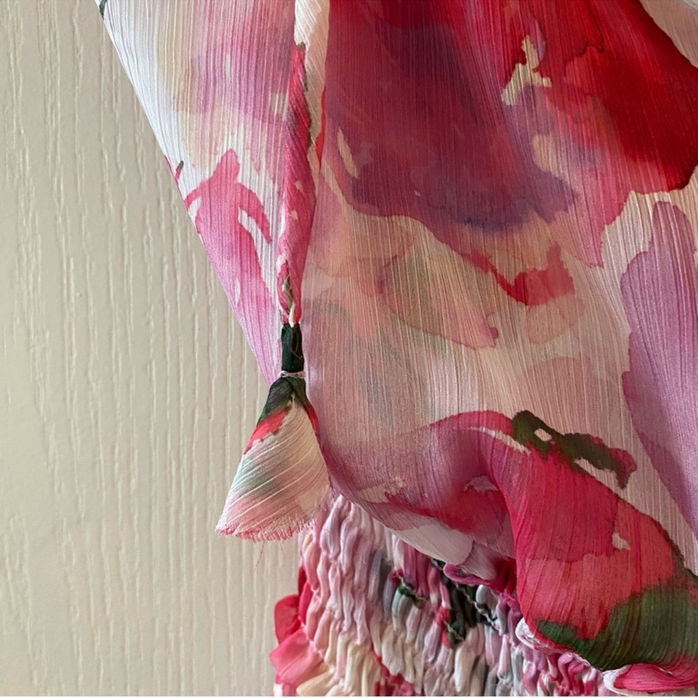 MISA Los Angeles Natalia Dress in Garden Fuchsia - M - Picture 14 of 16